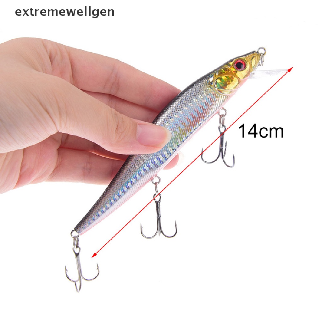 1 Mồi Cá Giả Bằng Nhựa Cứng 14cm / 23g Phụ Kiện Chuyên Dụng Dành Cho Llff