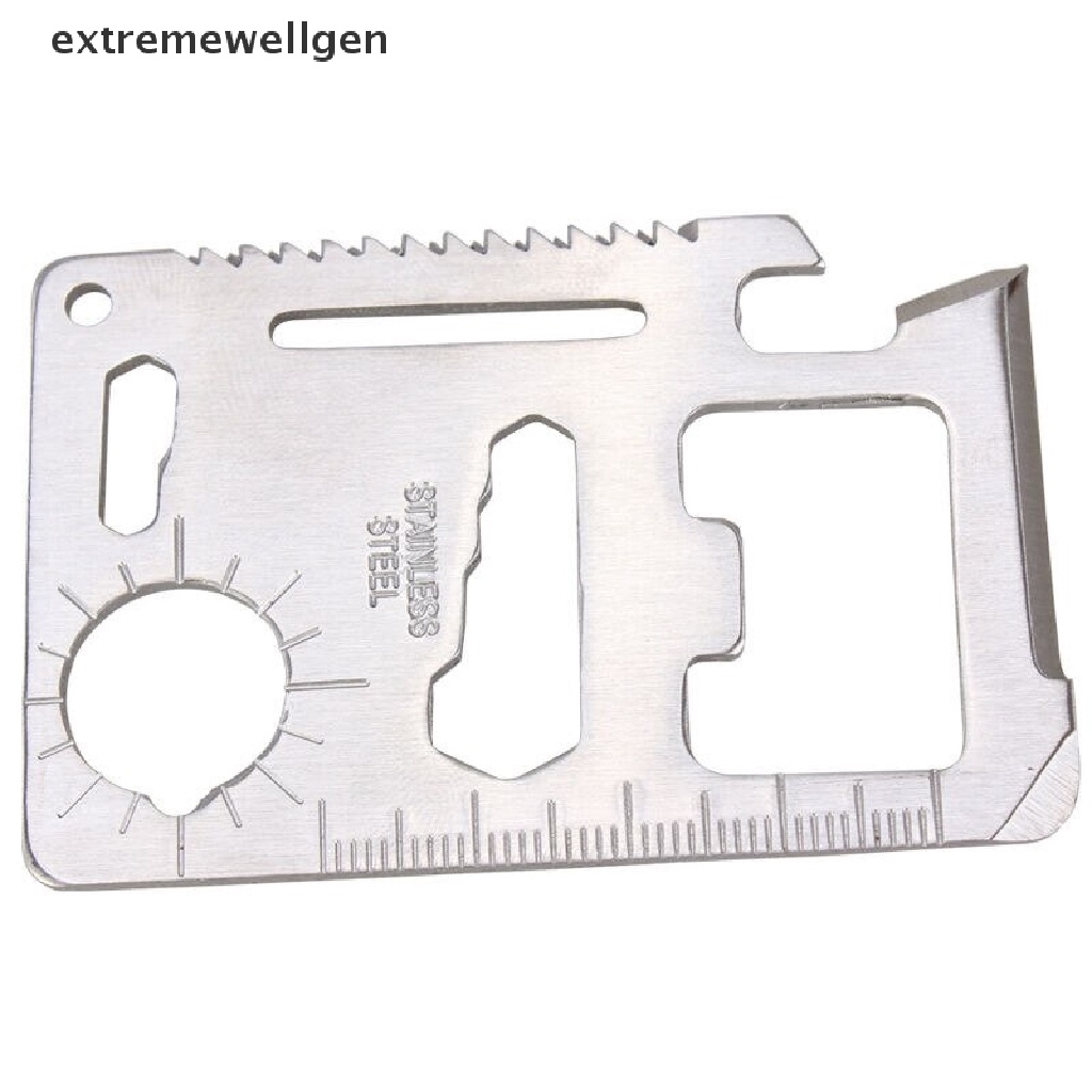 Thẻ Tín Dụng Sinh Tồn Bỏ Túi 11 Trong 1 Tiện Dụng