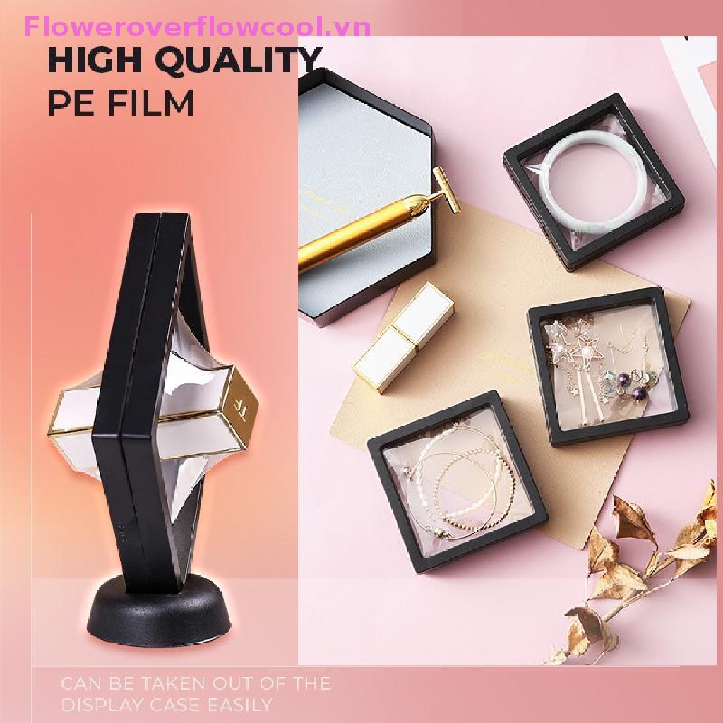 Hộp Đựng Nhẫn / Đồng Xu / Phim PE Chống Bụi
