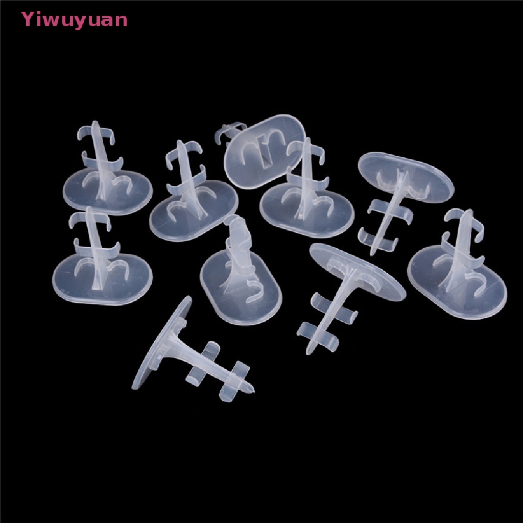 Bộ 10 Chân Đế Trong Suốt Cho Búp Bê Áo Thun Thiết Kế Mới Năng Động Thời Trang