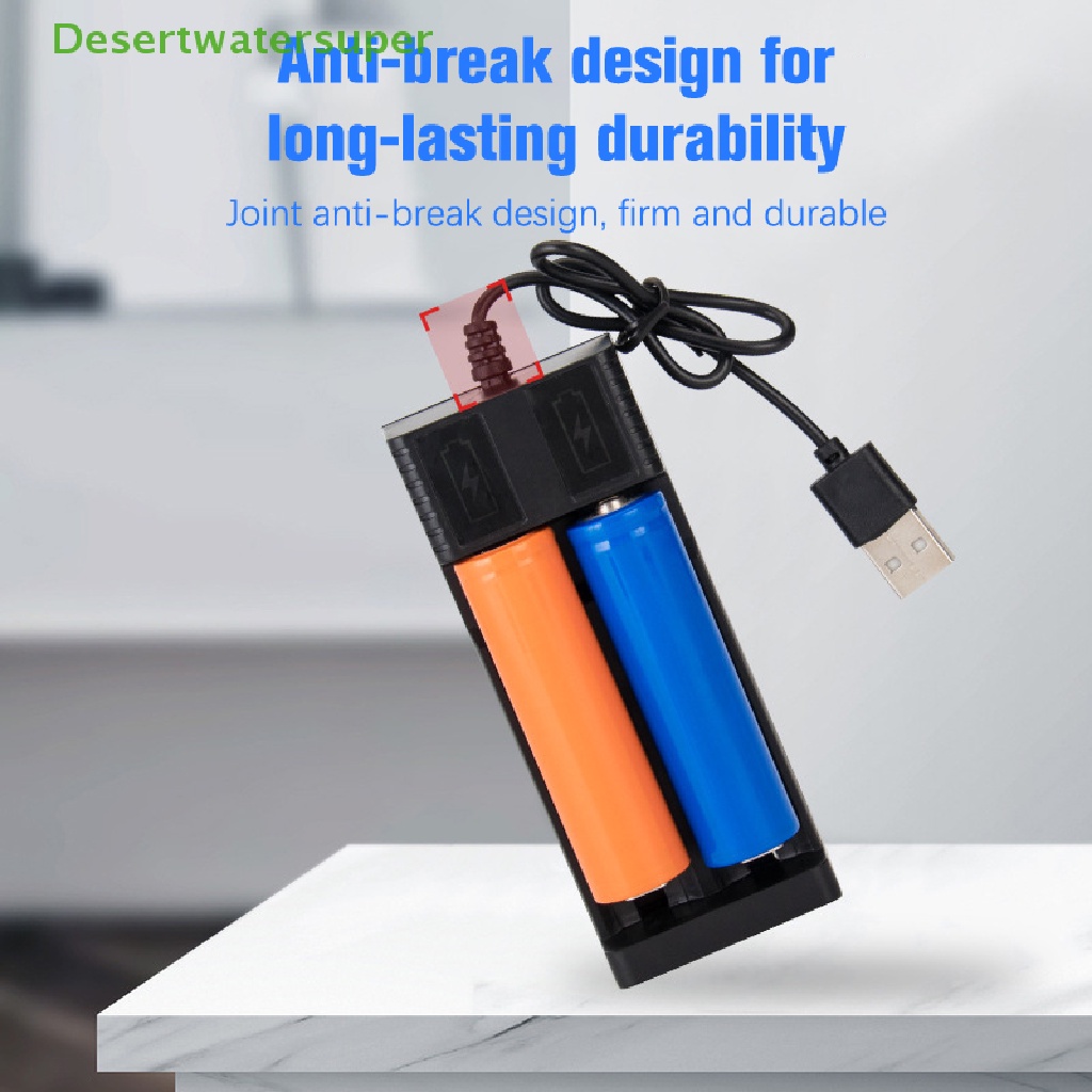 Bộ Sạc Pin Li-Ion Thông Minh 18650 1 / 2 Ngăn