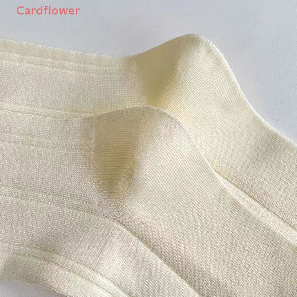 &lt; Cardflower &gt; Vớ Dài Qua Gối Mỏng Kẻ Sọc Nhiều Màu Sắc Thoải Mái Thoáng Khí Thoải Mái Mùa Hè Cho Nữ Sinh / Tiệc Sinh Viên / Tiệc Tùng Mới