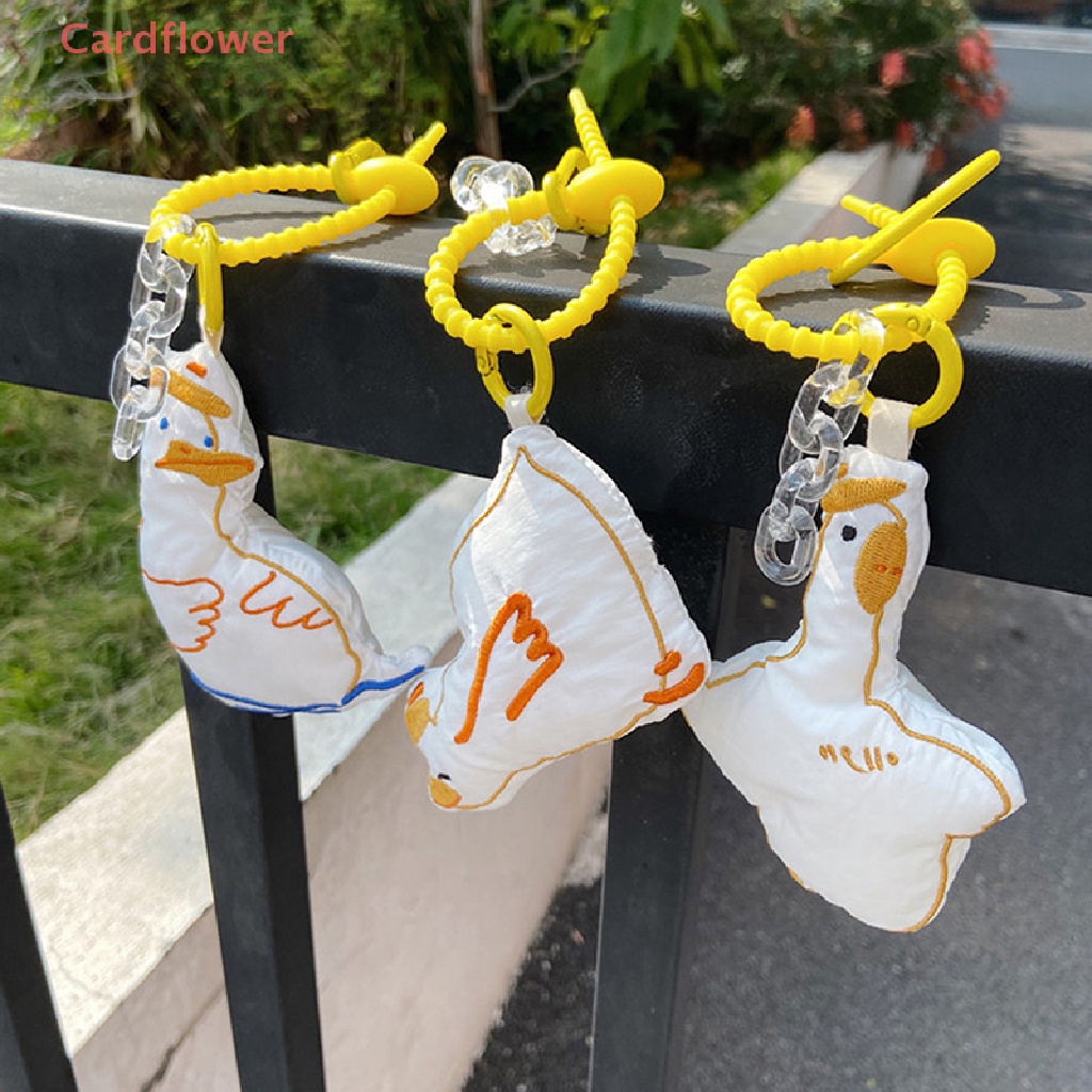 Móc Khóa Vịt Nhồi Bông Dễ Thương Mới