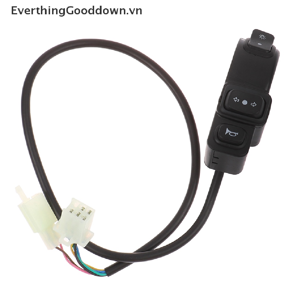 Công Tắc Còi 22mm 3 Trong 1 Cho Xe Máy / Xe Đạp Điện