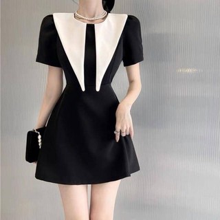 Phong Cách Sang Trọng Cao Cấp Đầm Ôm Eo Mỏng Cỡ Lớn Phong Cách Đường Phố Pháp Thời Trang Mùa Hè Niche