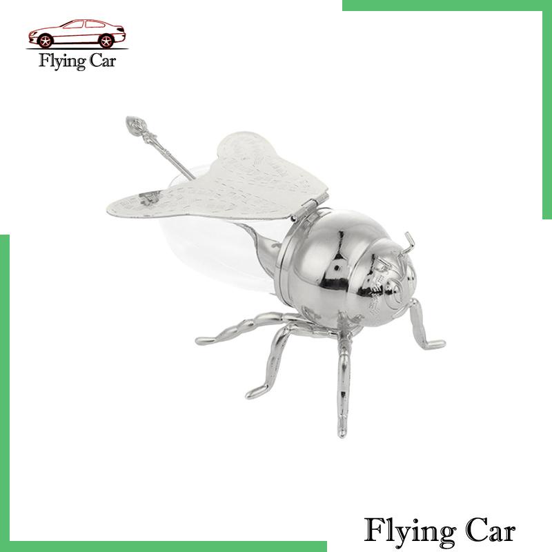 Set 2 Hộp Đựng Gia Vị Hình Ong Trang Trí Nhà Cửa