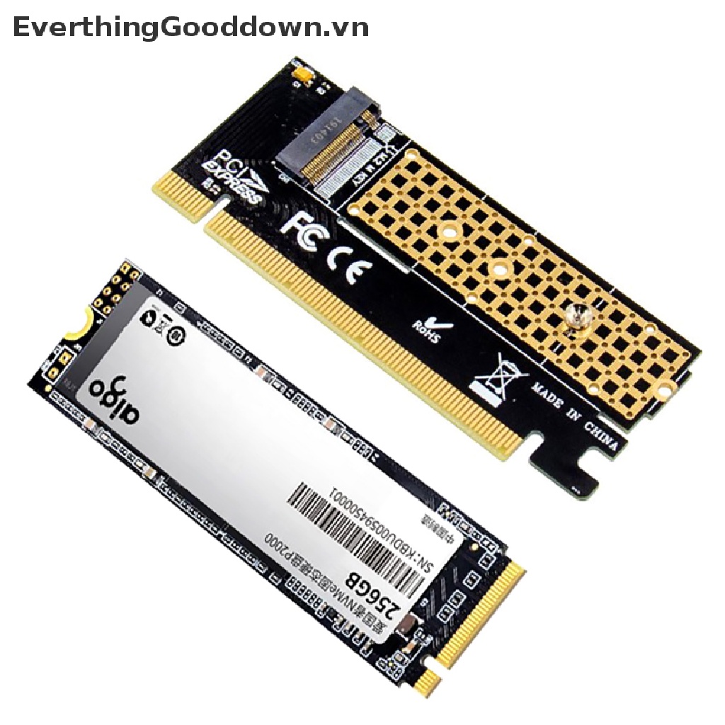 Bộ Chuyển Đổi Thẻ Nhớ m.2 Sang PCIE x16 Pci-e Sang m.2 NVMe SSD