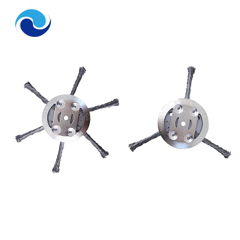 Set 2 Bánh Xe Dây Thép 6 Inch Chuyên Dụng Cho Máy Cắt Cỏ