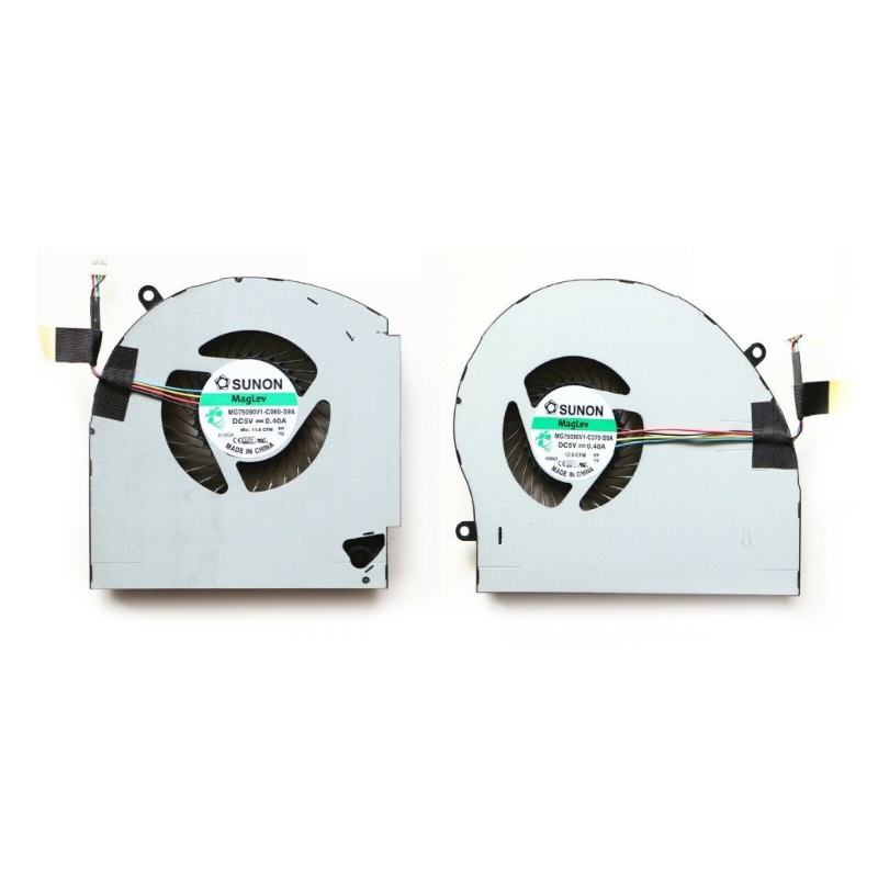Quạt Tản Nhiệt CPU GPU Cho Laptop Dell 17 R4 R5 P31E DC5V 0 4A 4pin 4wire