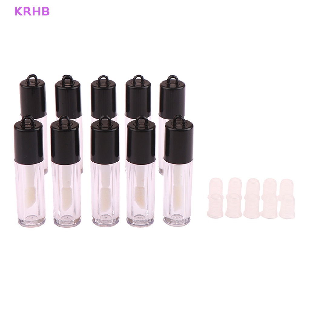 Set 10 Lọ Rỗng Đựng Son Dưỡng Môi Dung Tích 1ML Tiện Dụng