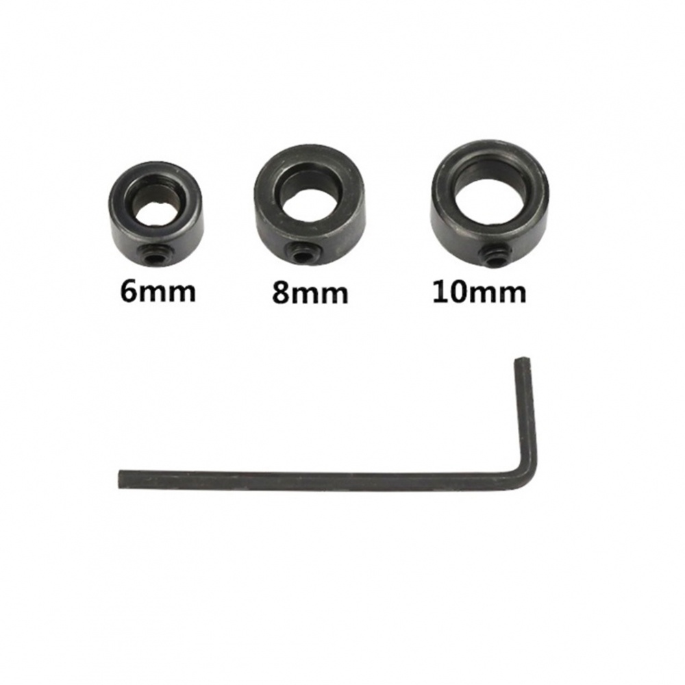 Vòng Đệm Mũi Khoan Gỗ Màu Đen Chuyên Dụng Màu Sắc