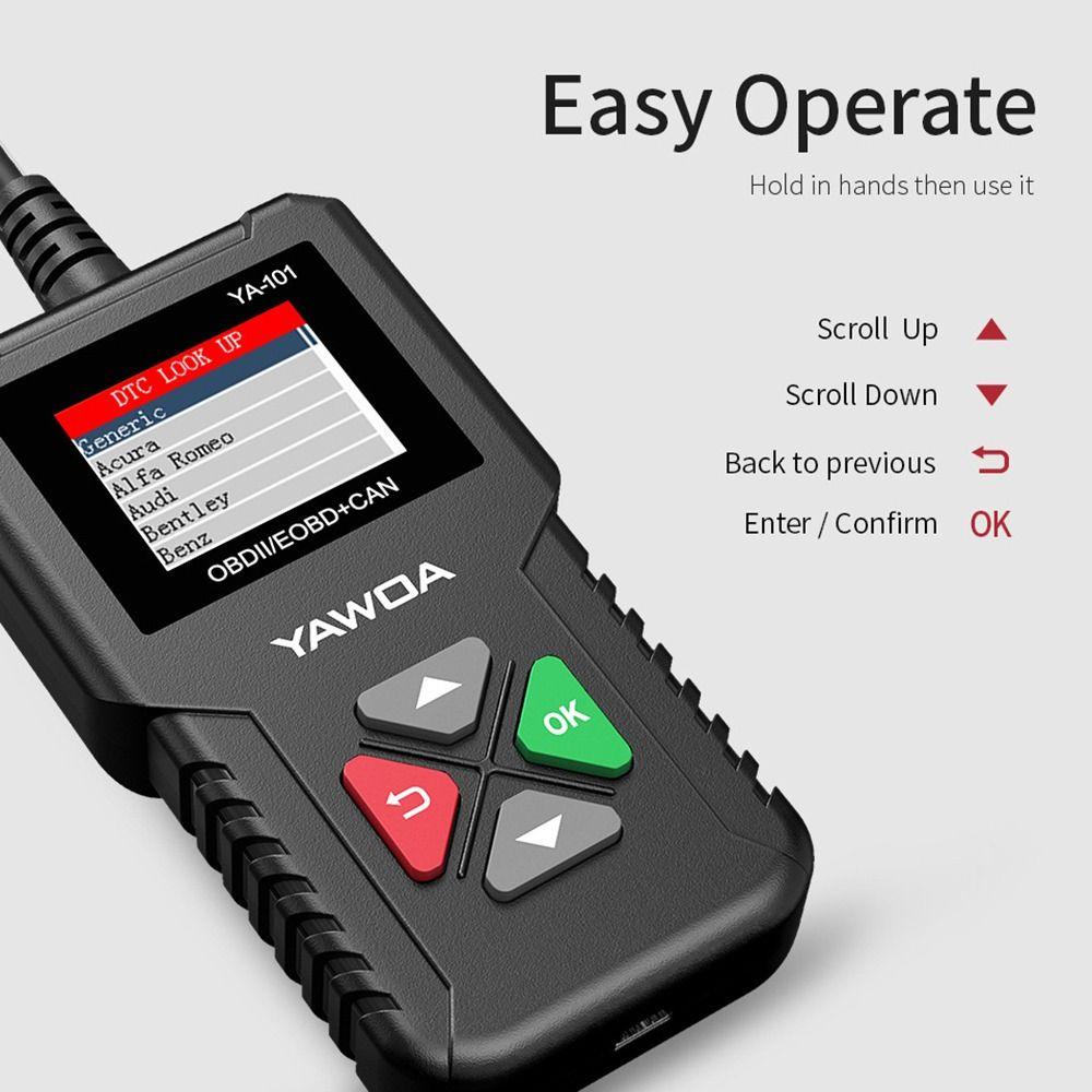 MAG Thiết Bị Quét Mã Vạch Đa Năng Chuyên Dụng Cho Xe Hơi OBD2 OBD2 Thẻ