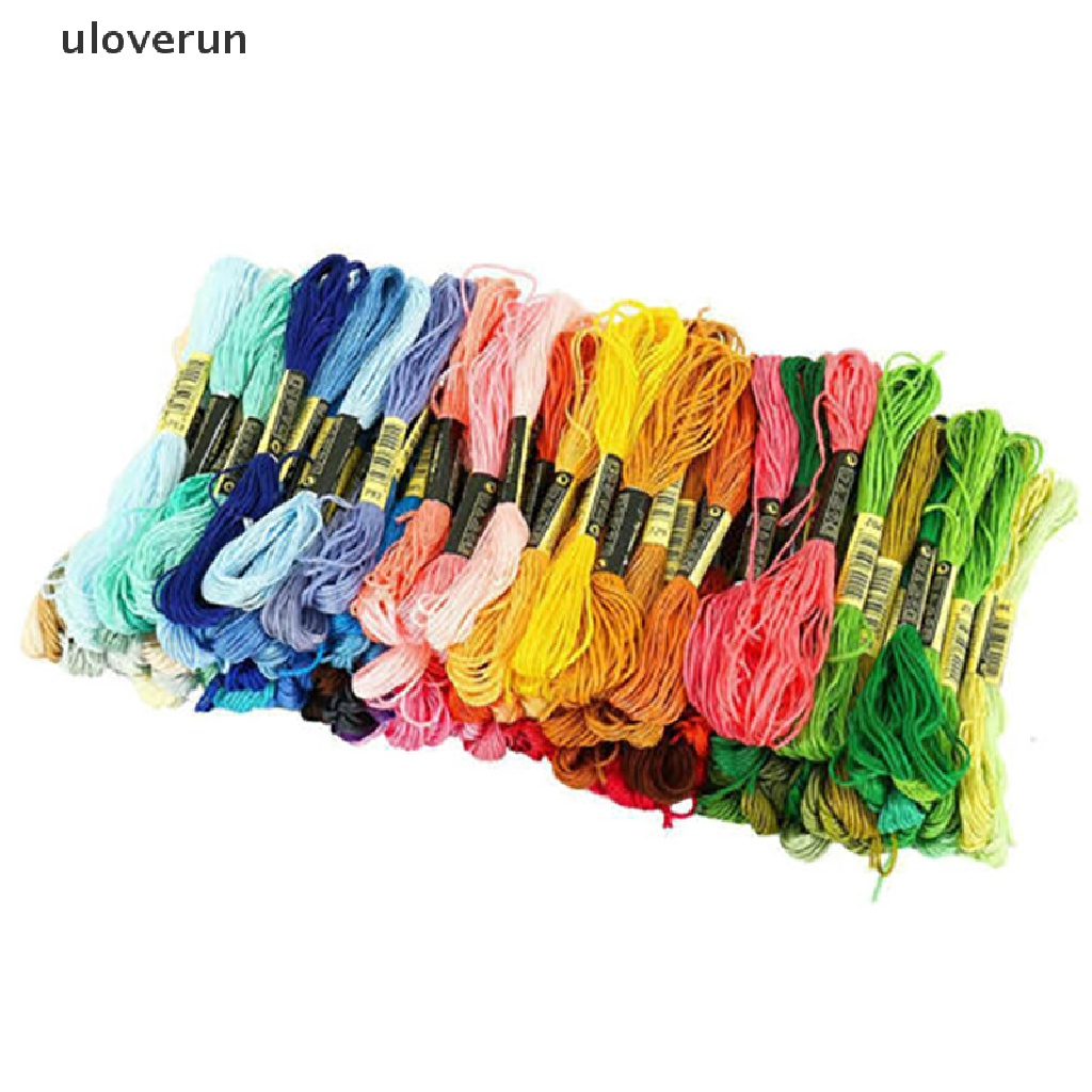 Cuộn Chỉ cotton 8m Nhiều Màu Sắc Dùng Thêu Tranh Chữ Thập DIY  Vn