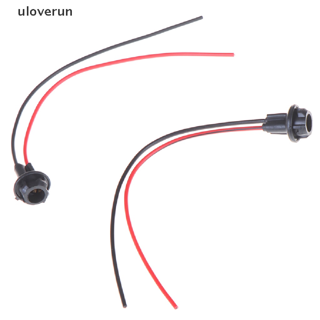 Set 2 Chuôi Đèn T10 W5W Bằng Cao Su Mềm Dành Cho Xe Hơi vn