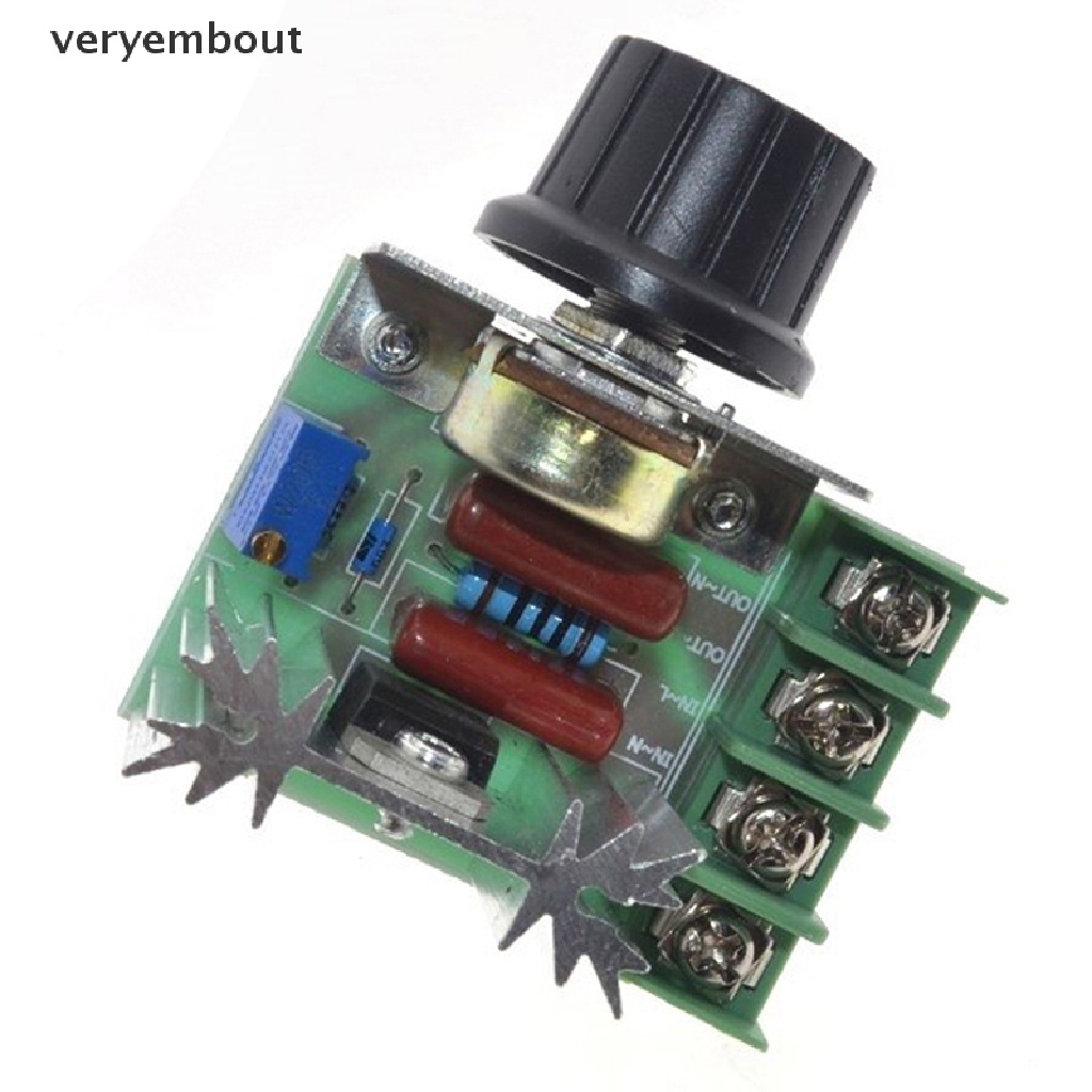 Mô-đun Điều Chỉnh Tốc Độ Điện Áp 2000W AC 220V SCR