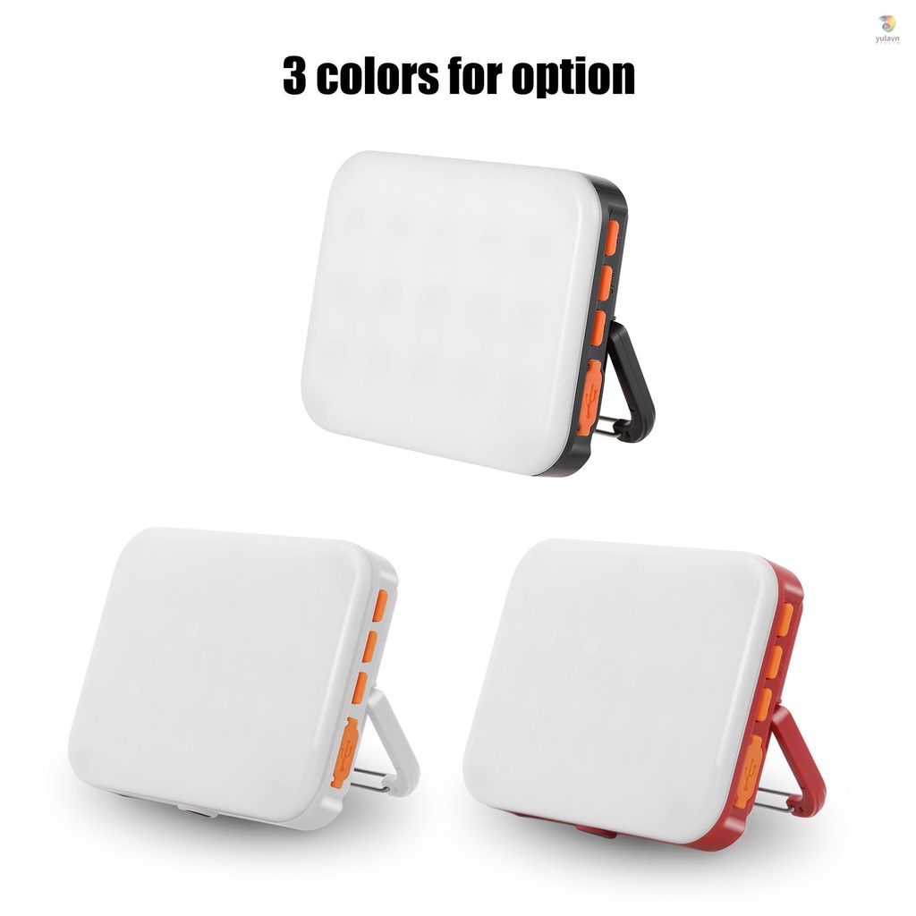 Đèn LED Trợ Sáng Đa Năng Andoer LY-01 RGB 3200K-6500K Tích Hợp Pin Đen