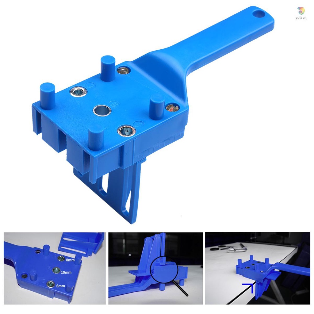 Mũi Khoan Lỗ Cầm Tay Bằng Nhựa ABS 6 / 8 / 10mm Chuyên Dụng