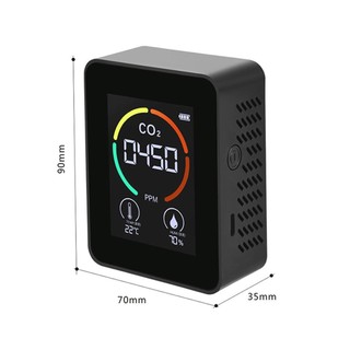 HOUEVIYS Máy Đo Chất Lượng Không Khí Dioxide CO2