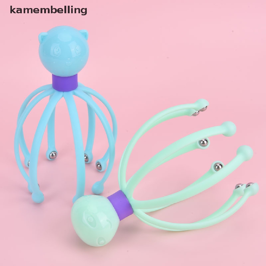 1 Dụng Cụ Mát Xa Da Đầu Hình Bạch Tuộc Giúp Giảm Căng Thẳng