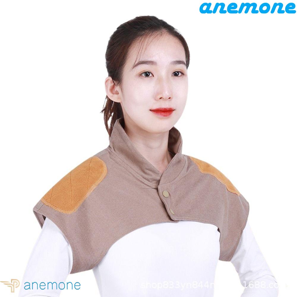 Khăn Choàng Cổ Giữ Ấm Vai Và Lưng Bằng Vải Nhung Dày Dành Cho Người Lớn Tuổi