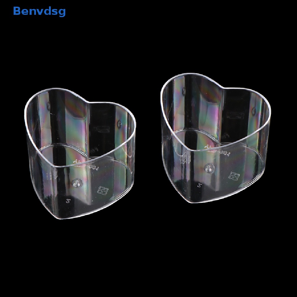 Bộ 12 Cốc Nhựa Đựng Món Tráng Miệng Mini 70ml