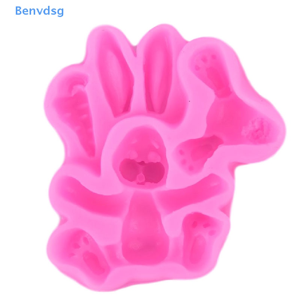 Khuôn Silicone Tạo Hình Thỏ Phục Sinh 3D Trang Trí Bánh # Well # well #