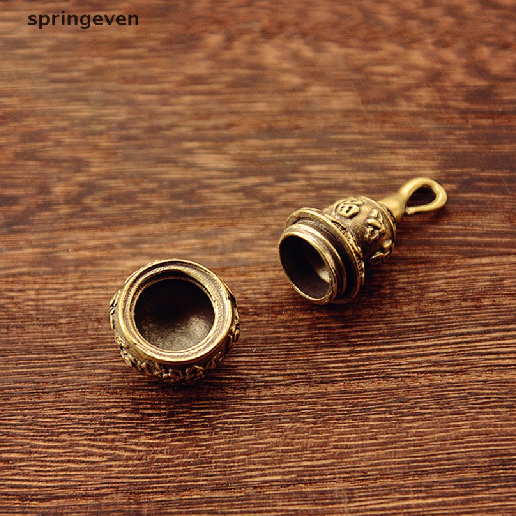 Móc Khóa Bằng Đồng Thau Thủ Công Hình Quả Bầu Rỗng Kiểu Truyền Thống Trung Hoa Sáng Tạo Để Bàn Trang Trí Nhà Cửa