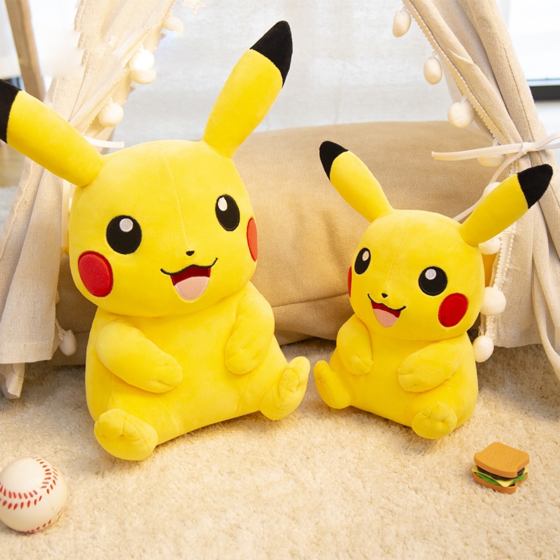 Thú Nhồi Bông Hình pikachu Dễ Thương 20. - 45cm