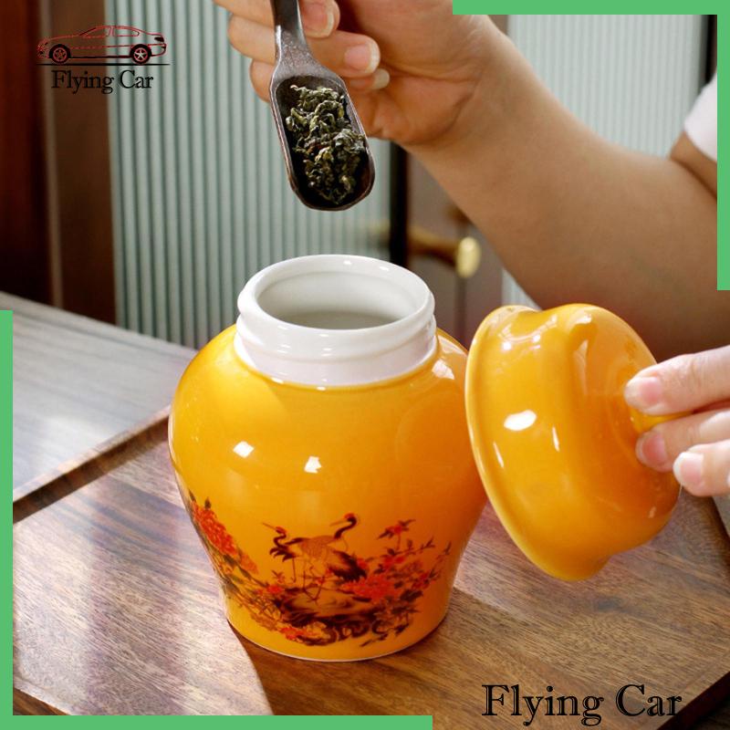 Hũ Gốm Đựng Trà Có Nắp Đậy Tiện Dụng Lzdjfmy2