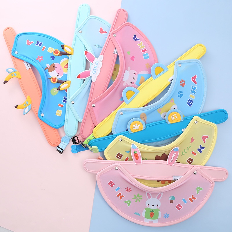 Mũ Lưỡi Trai Nửa Đầu Chống Nắng Họa Tiết Hoạt Hình Dễ Thương Cho Bé