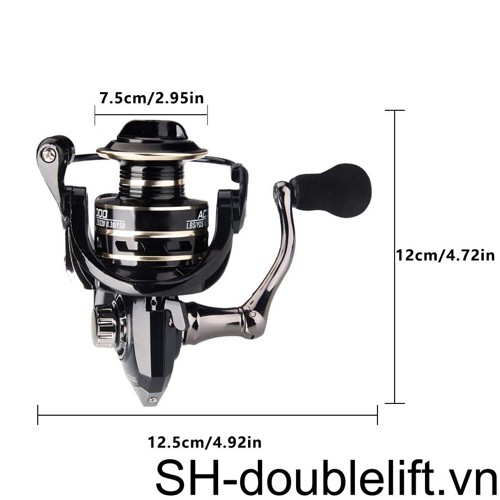 Máy Câu Cá Kim Loại Siêu Nhẹ Cao Cấp