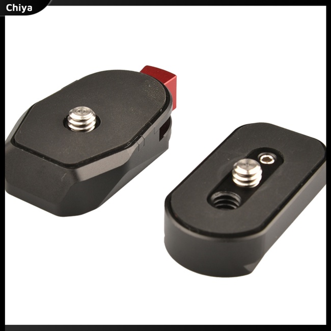 Đế Tự Khóa Tháo Lắp Nhanh Bằng Hợp Kim Nhôm Cho Máy Ảnh 1 / 4 &quot;