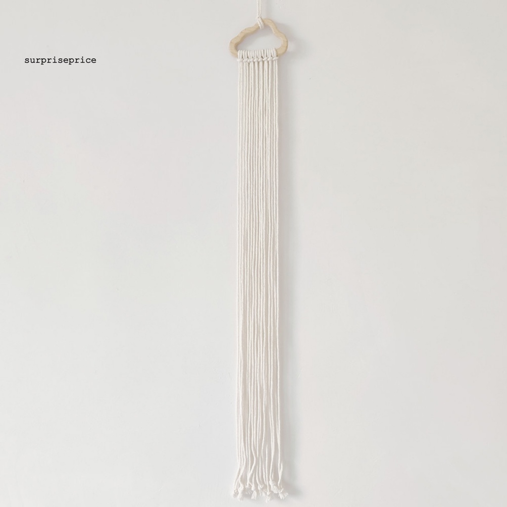 Giá Đỡ Nơ Kẹp Tóc Bằng Gỗ Và Dây Cotton Tiết Kiệm Không Gian