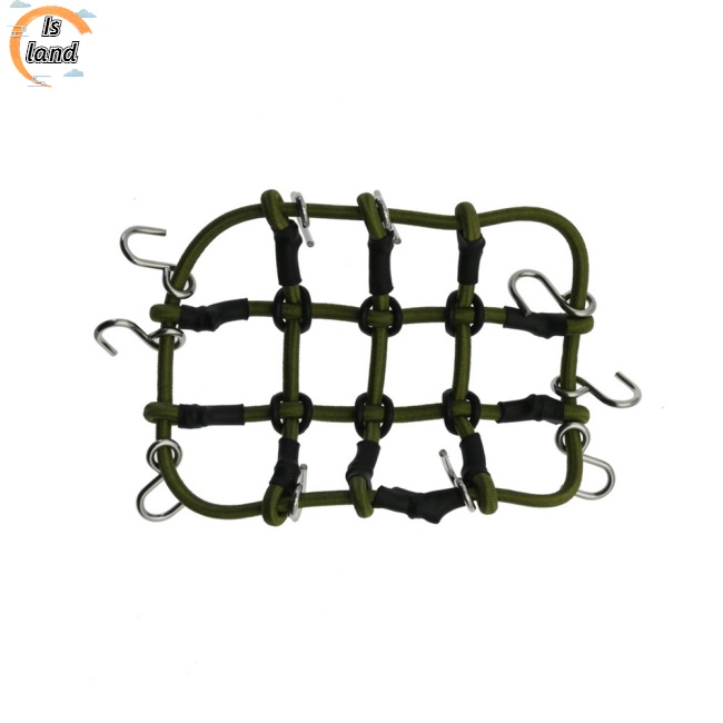 [IS] Xe Hơi Leo Núi Điều Khiển Từ Xa Jimny Nâng Cấp Lưới Nhỏ Bằng Thép Không Gỉ Có Giá Để Hành L