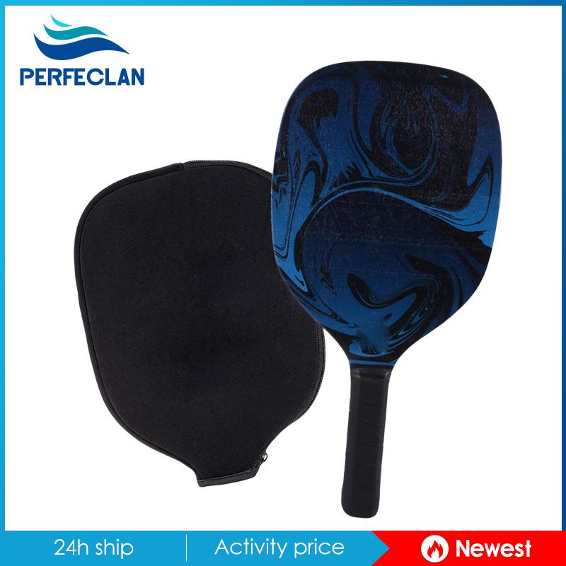 [Perfeclan] Vợt Bóng Pickleball Có Vỏ Bọc Dây Kéo Gọn Nhẹ Đầu Cao