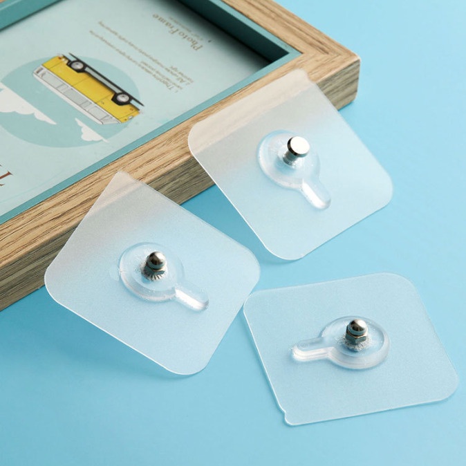 Miếng Dán Khung Ảnh Và Kệ Treo Tường Không Để Lại Dấu Vết Mạnh Mẽ