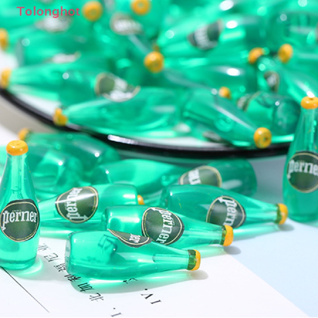 Set 10 Mô Hình Ly Nước mini Tỉ Lệ 1: 12 Trang Trí Nhà Búp Bê