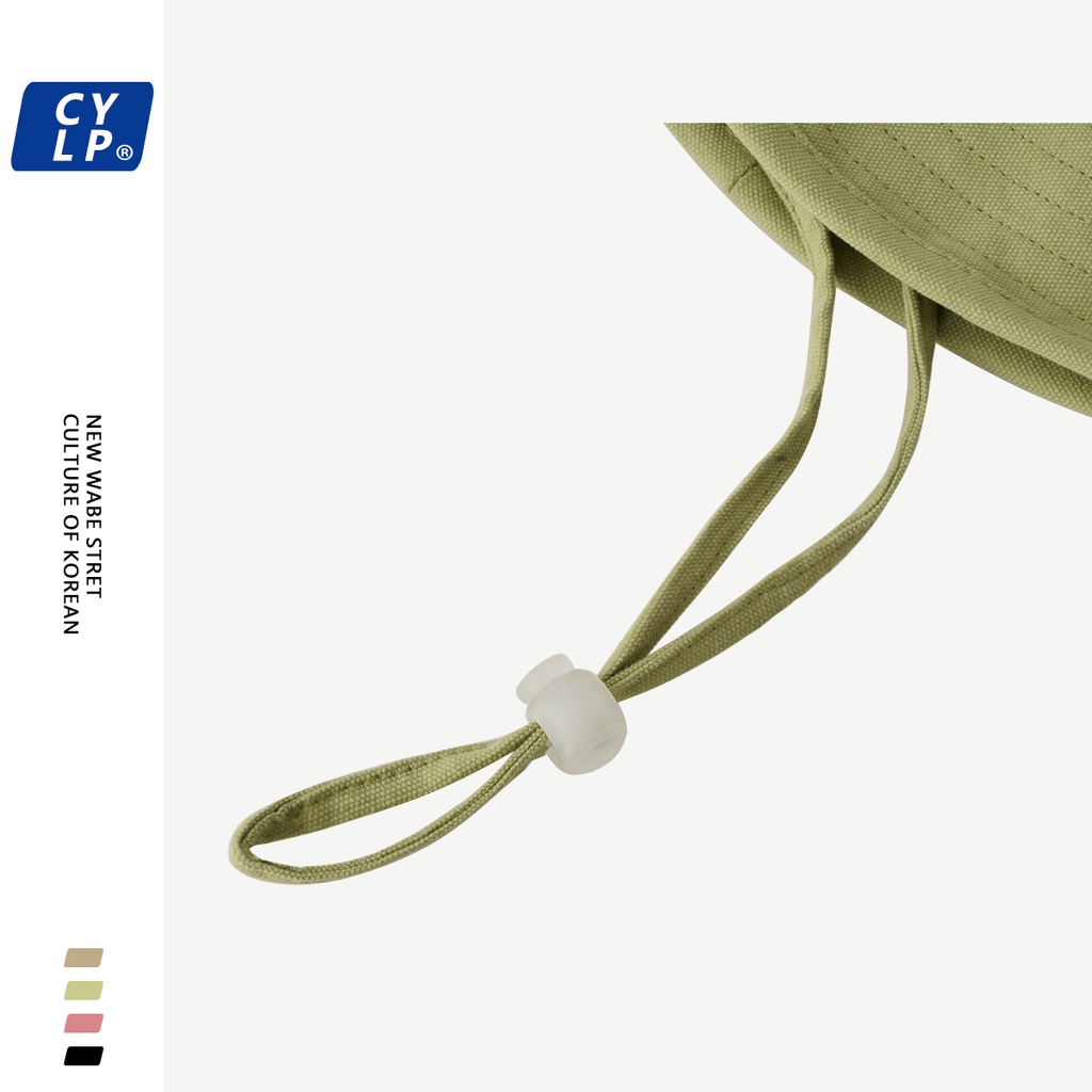 Nón Tai Bèo Vành Rộng Phối Nút Độc Đáo Phong Cách Hàn Quốc Thời Trang Mùa Hè Cho Nam Và Nữ