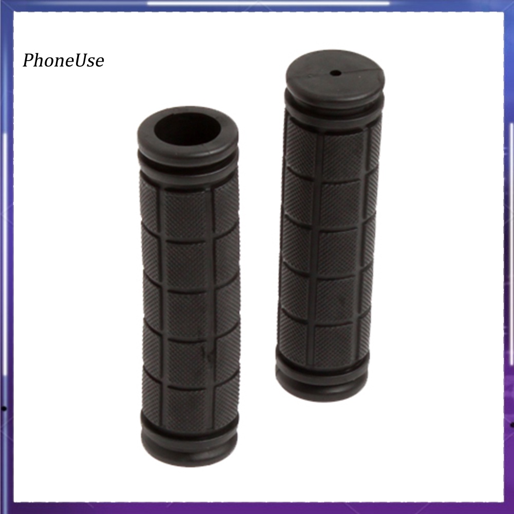 1 Cặp Vỏ Bọc Tay Lái Xe Đạp Leo Núi Bằng Cao Su PU Chống Trượt