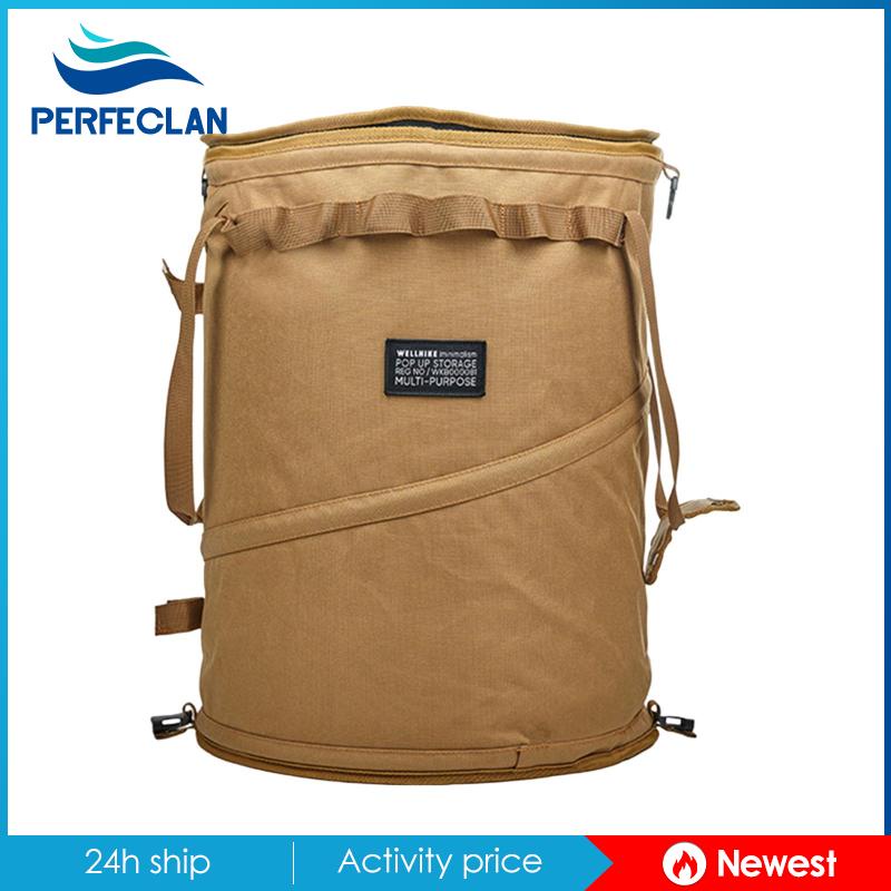 Thùng Rác 60L Có Thể Gấp Gọn Tiện Dụng Cho Các Hoạt Động Ngoài Trời