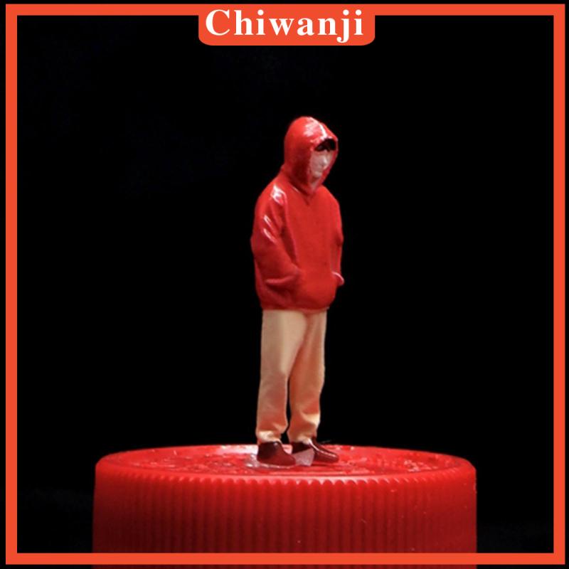 [Chiwanji] Mô Hình Búp Bê Mặc Quần Áo Đỏ Tỉ Lệ 1 / 24