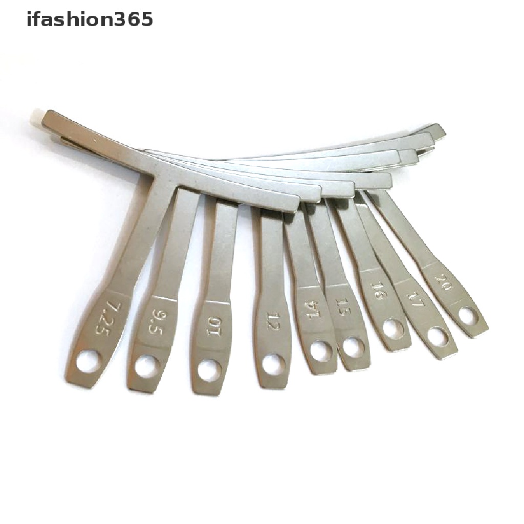 Set 9 Thước Đo Dây Đàn Ghi Ta Bass Hình Chữ T ifashion365