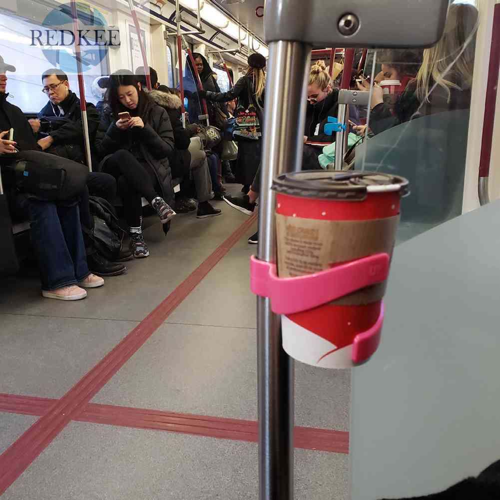 Giá Đỡ Cốc Nước / Cà Phê Có Kẹp Gắn Xe Đạp Thiết Kế Nhỏ Gọn Tiện Dụng