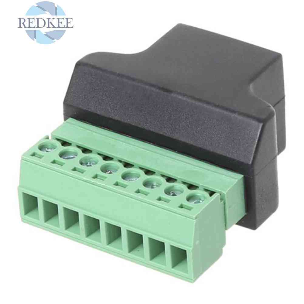 Bộ KếT NốI RJ45 Ethernet Lỗ CắM Sang ĐầU CắM 8 Pin Cho CCTV DVR