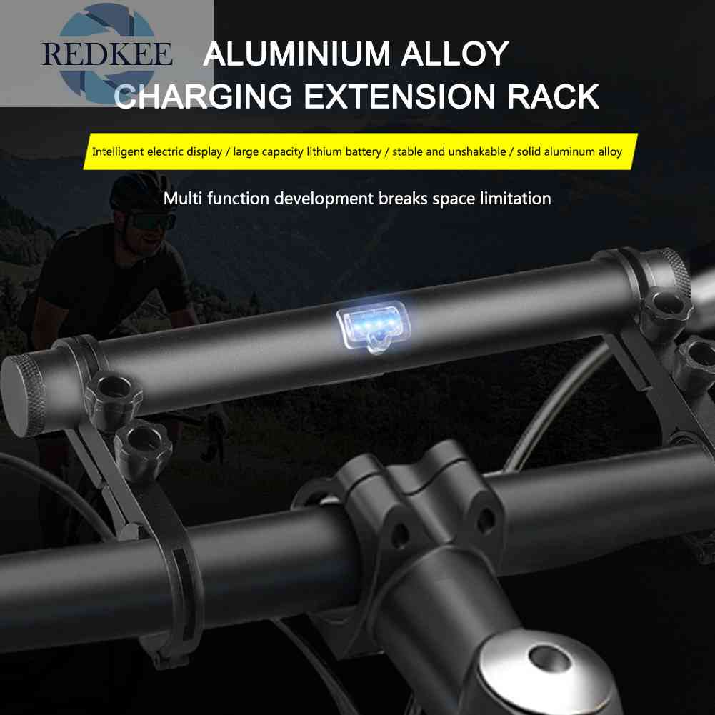 Kẹp Nối Dài Đèn Xe Đạp 2 Đầu Sạc USB Chuyên Dụng