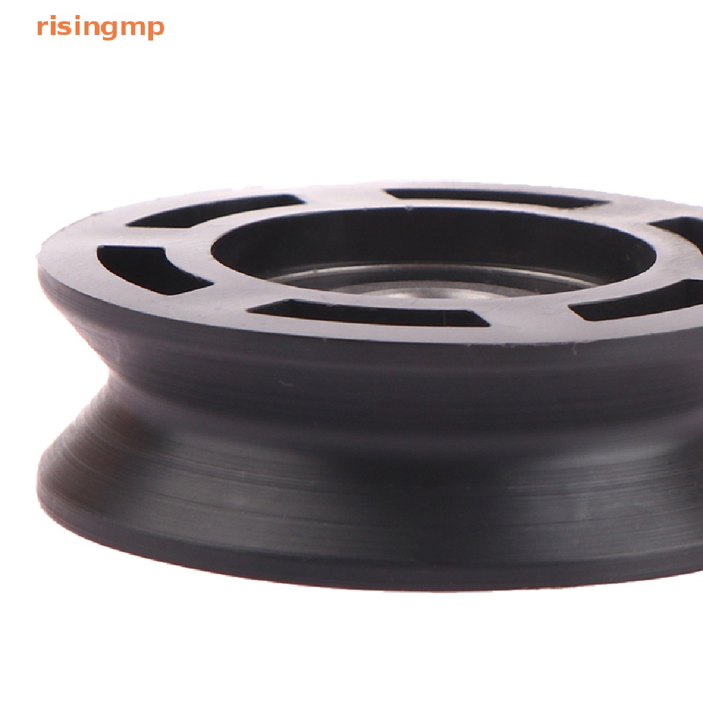 Bánh Xe Ròng Rọc 10 * 50 * 16mm Dạng Chữ V Bằng Nhựa Nylon Chống Mòn