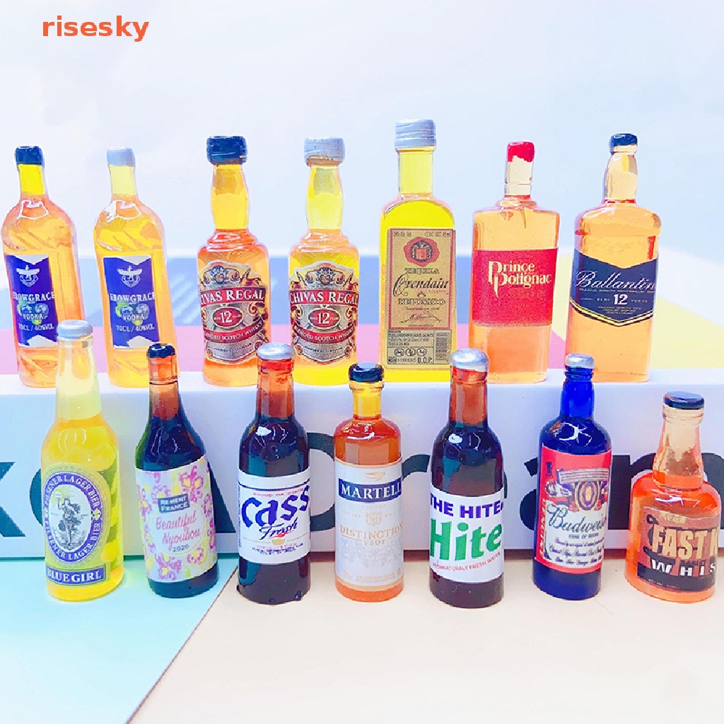 Set 5 Bình Nước Mini Trang Trí Nhà Búp Bê