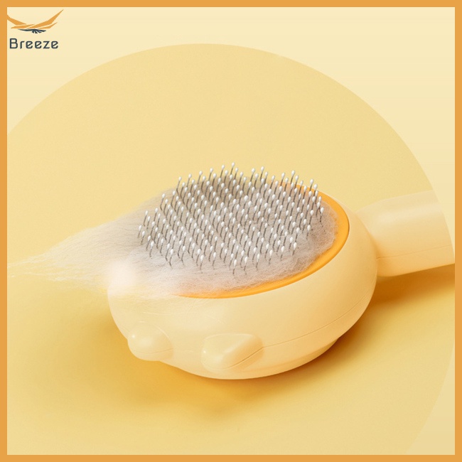 Bàn Chải Tự Vệ Sinh Lông Thú Cưng Tiện Dụng