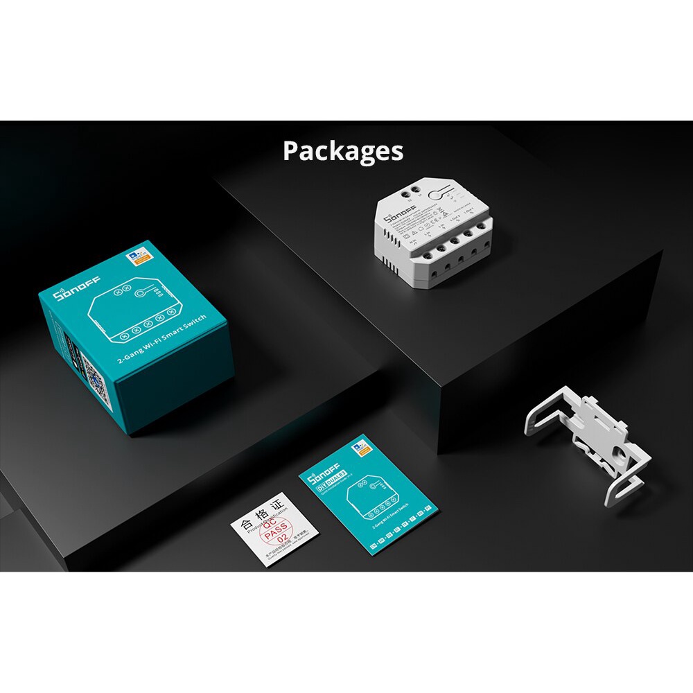 Module công tắc thông minh SONOFF BasicR2 Sonoff DualR3 , Sonoff Mini MK601  App eWelink