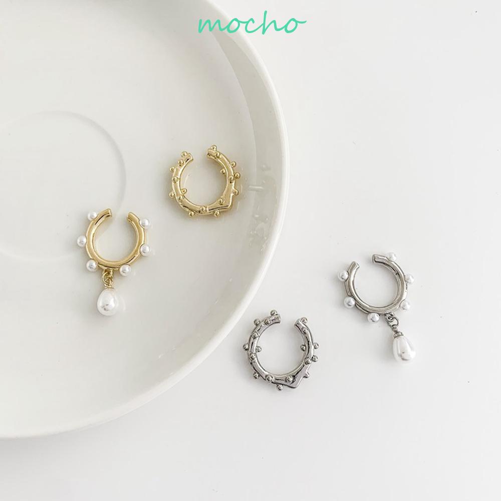 Bông Tai Không Xỏ Lỗ|Phụ Nữ Hyperbole|Bông Tai Hợp Kim Hình Chữ C Thời Trang